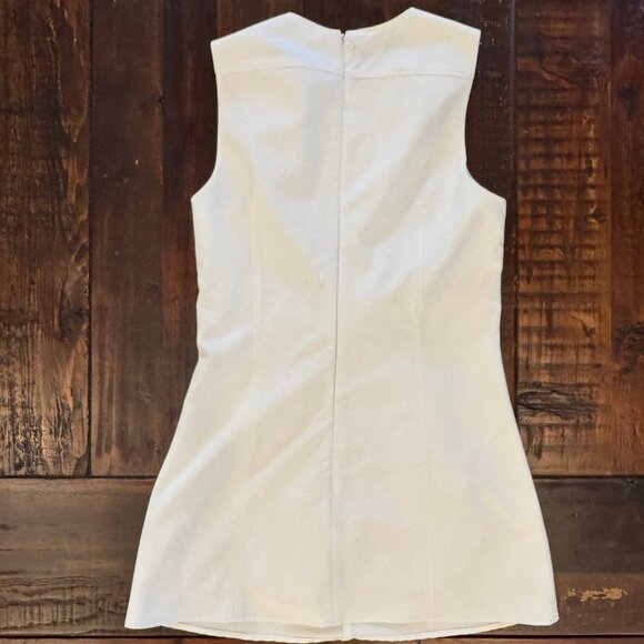 Cinq a sept Andrea mini dress in ivory, size 4. GUC. - Picture 3 of 6